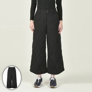 [헤지스골프] 여성 퀼팅 다운 밴딩 팬츠 블랙 HWPA5D754BK