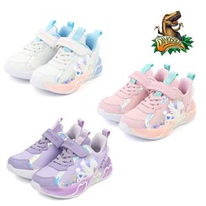 [토박스][다이노솔즈] 유니콘 글레이셔 프릴 LED 운동화 3종 (DNKCF3TSGC11)