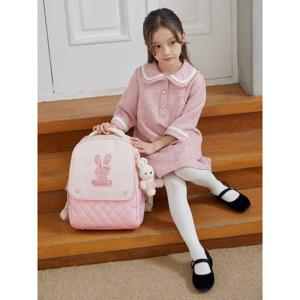 [빈폴키즈] 빙키 여아 사첼 3SET 책가방  라이트 핑크 (BI61D4G04Y)