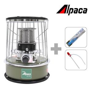 [KC인증] 알파카 캠핑난로 석유히터 TS-77A 콤팩트 캠프그린