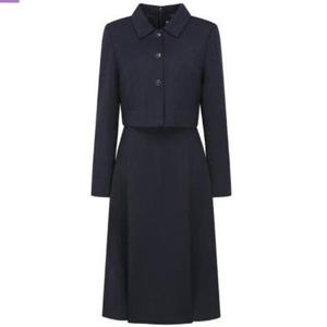 더아이잗 세이브존04 버튼  장식 재킷 A라인 원피스 IR9M0OP701