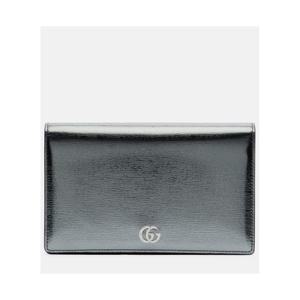 구찌 GG Marmont 레더 체인 지갑 P01118098