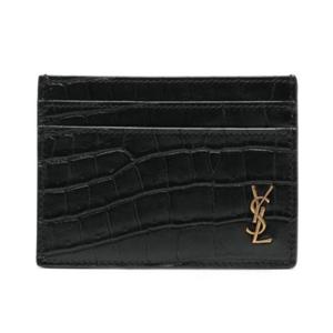 생로랑 카드지갑 607603DZE0W1000 BLACK