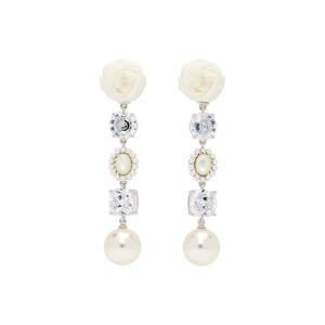 26 SS 슈슈 통 여성 YVMIN 페이퍼 볼 젬스톤 태슬 이어링 252901F022009