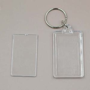 아크릴 액자 열쇠고리 직사각형 증명사진홀더 증사홀더 증사열쇠고리 직사각열쇠고리 아크릴홀더
