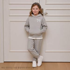 [로엠걸즈(아동)]후드레이어드티셔츠조거바지상하 셋업 RGSM2583C