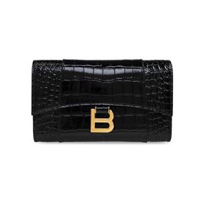 26 SS 발렌시아가 아워글래스 온 체인 지갑 블랙 8463432ABLU