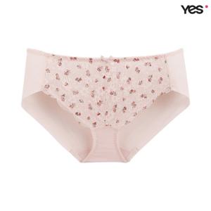 [예스]피치 플라워 헴팬티 YSWPB505