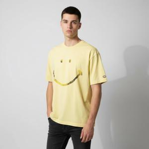 미하라 야스히로 배송 미하라야스히로 스마일 페이스 남성 반팔 티셔츠 J14TS782 YELLOW