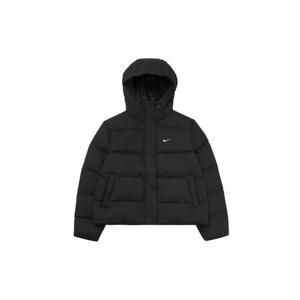 Nike나이키 NSW 메트로 써마핏 루즈핏 후드 패딩 자켓 블랙 화이트 IH0728-010