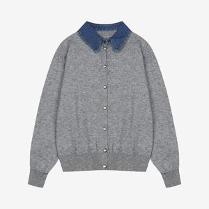 [씨]데님카라 가디건 SLCCX2989