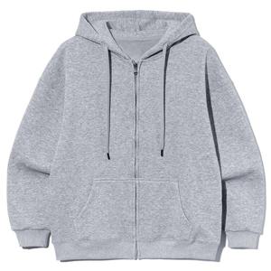 [유씨엘에이]남녀공용 베이직 기모 후드 집업 ( UBAGD20 )