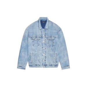 Balenciaga발렌시아가 패디드 재패니스 데님 자켓 인디고 681689TJW924012