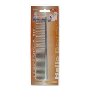 애견브러쉬 헬로도기 크롬 철빗 애견브러쉬 강아지브러쉬 애견빗 강아지빗 고양이브러쉬 반려동물브러쉬