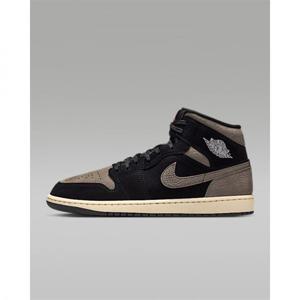 나이키 에어 조던 1 미드 SE 남성 신발 - 블랙라이트 와일드 망고올리브 그레이 IB7110-002 269032 (IB7110-002)