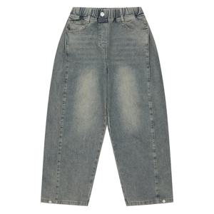 [에꼴리에]에꼴리에 더센트럴 사이드 폴딩 빈티지 블루진 26A528