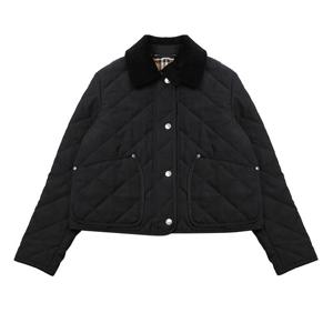 (명품) 버버리 크롭 퀼팅 반 자켓 8078519