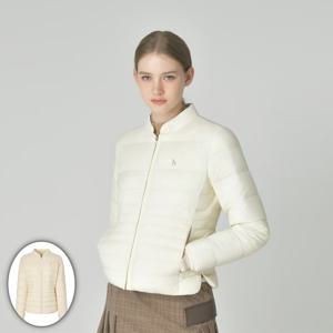 [헤지스골프] 여성 에센셜 경량 다운 자켓 크림 HWJU5D902CR