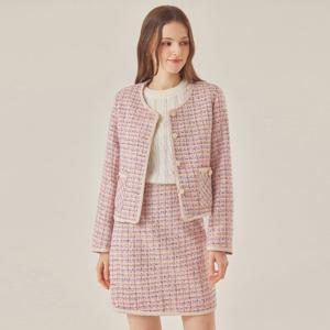 [포커스]트리밍배색트위드자켓+스커트SET PBBF4S1JK1211