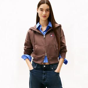 타미진스 여성 박시 크롭 후디 집업 T32G0TJC02TWT2