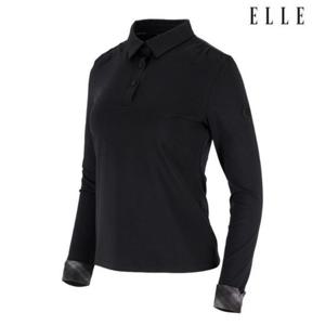 엘르골프 세이브존01 여성 소매 배색 포인트 폴로티셔츠 6J65204 199