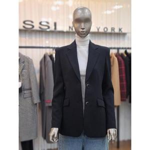 제시뉴욕 세이브존05 슬림핏 투버튼 카라넥재킷 DD1-SZNSJQ1380BK