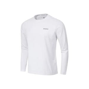 데상트 공용 레귤러핏 긴팔티셔츠 AQ123TTL11-WHT0