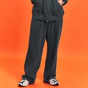 [리복]가먼트다잉 와이드 스트레이트 팬츠 차콜 REPA6EN20BK