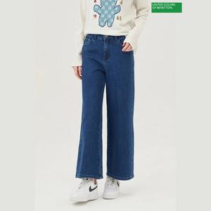 베네통 스트레치 와이드 데님팬츠 BADP12511