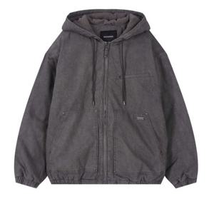 [버커루] 피그먼트 후드 패딩 숏 점퍼(B254JP105P)