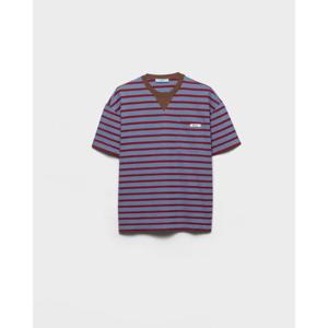 프라다 반팔 티셔츠 3575B18V8F04Y5 S OOO Light blue