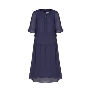 [택가 258,000원] 올리비아하슬러 시스루 쉬폰 슬리브 스트링 롱원피스_OHEMOP903