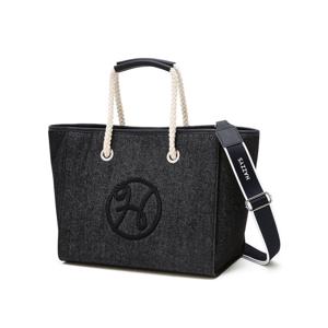 헤지스 골프 여성 26SS 네이비 여성 데님라이크 투웨이 토트백 HWBA6E301N3