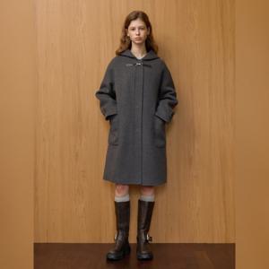 [올리브데올리브] 올리브데올리브 토글장식 후드 코트 OW5WHA59