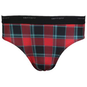 [비비안(언더웨어)]폴리스판 아웃밴드 체크 남성 삼각팬티 2종택1-BS(PT2017G)