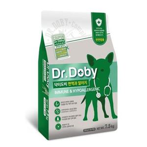 전연령용사료 닥터도비 면역과 알러지 7.5kg 강아지 사료
