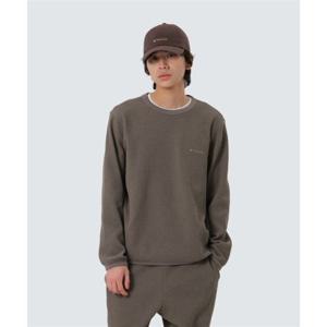 스노우피크 SNOWPEAK APPAREL 델타피크 와플 맨투맨 (S25FMTHT16) Dark Khaki S25FMTHT16DK 337614