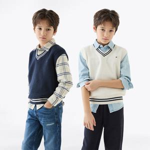 [공식][타미힐피거] 브이넥 베스트 2종 택1 (T42F0WVT100BT2)