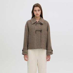 [올리브데올리브]토글 장식 숏기장 핸드메이드 코트 OW5XHA54