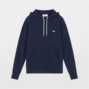 메종키츠네 트리컬러 폭스 패치 남녀공용 후드 티셔츠 AU00307KM0001 NA