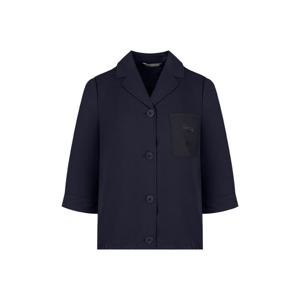 [택가 142,000원] 크로커다일레이디 도레이 브이넥 밑단 스트링 블라우스_CLEMBL132