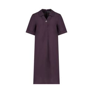 [택가 228,000원] 크로커다일레이디 원버튼 카라 퍼프 롱 원피스_CLEMOP502