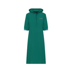 [택가 228,000원] 크로커다일레이디 배색시보리 7부 후드 원피스_CLEMOP108