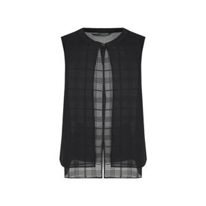 [택가 114,000원] 크로커다일레이디 라운드 밴드넥 제천끈 덧장 여름 베스트_CLEMVT102