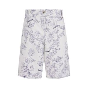 [택가 99,000원] 크로커다일레이디 프린팅 뱀부 반바지_CLEMPT216