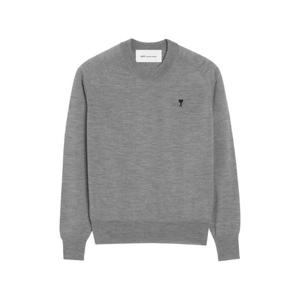 AMI Paris 아미 드 쾨흐 로고 자수 스웨트셔츠 E26HKS866KN0039