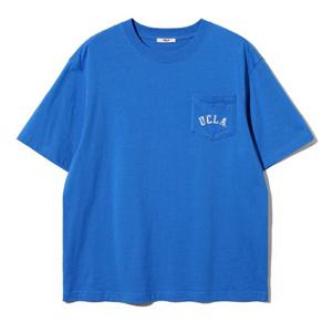 [유씨엘에이]공용 UCLA 로고 포켓 반팔 티셔츠 (UC3ST21_43)
