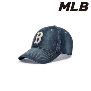 MLB (3ACPB126N-43INS) 베이직 데님 언스트럭쳐 볼캡