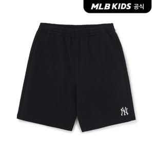 [MLB키즈 공식]26SS 베이직 스몰로고 반바지 NY (Black) 7ASPB0163-50BKS