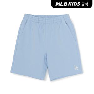 [MLB키즈 공식]26SS 베이직 스몰로고 반바지 LA (Sky blue) 7ASPB0163-07SBS